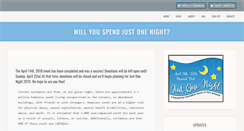 Desktop Screenshot of justonenight.com